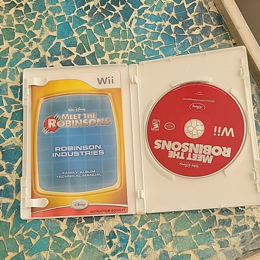 Wii Walt Disney Meet The Robinsons Video Game